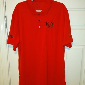 Nike Arkansas Razorbacks NCAA Short Sleeve Polo Shirt Men's sz XXL